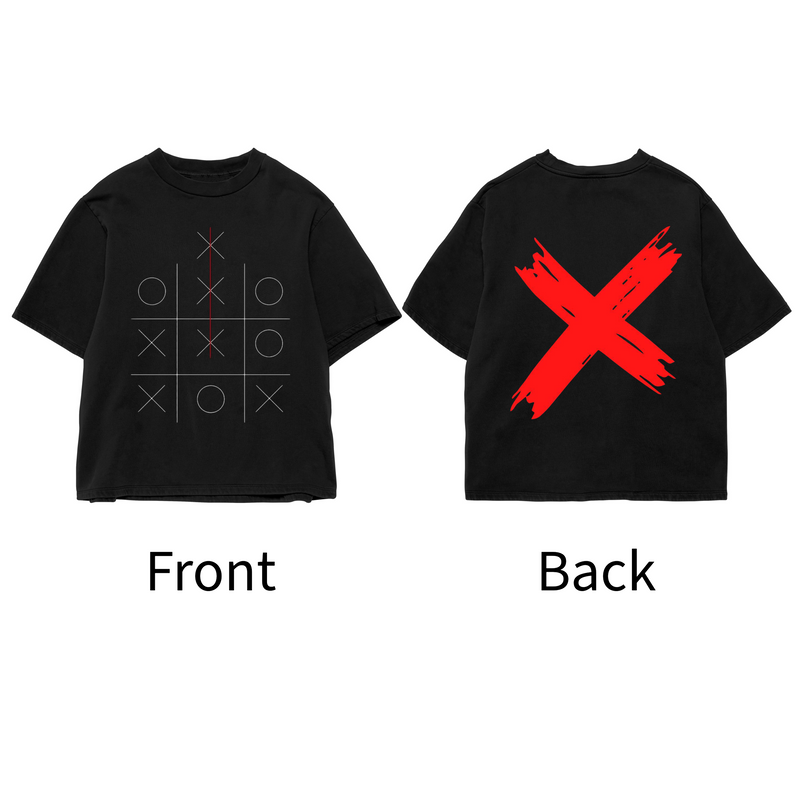 Think Outside The Box - All Black Cotton T-shirt (220 GSM).