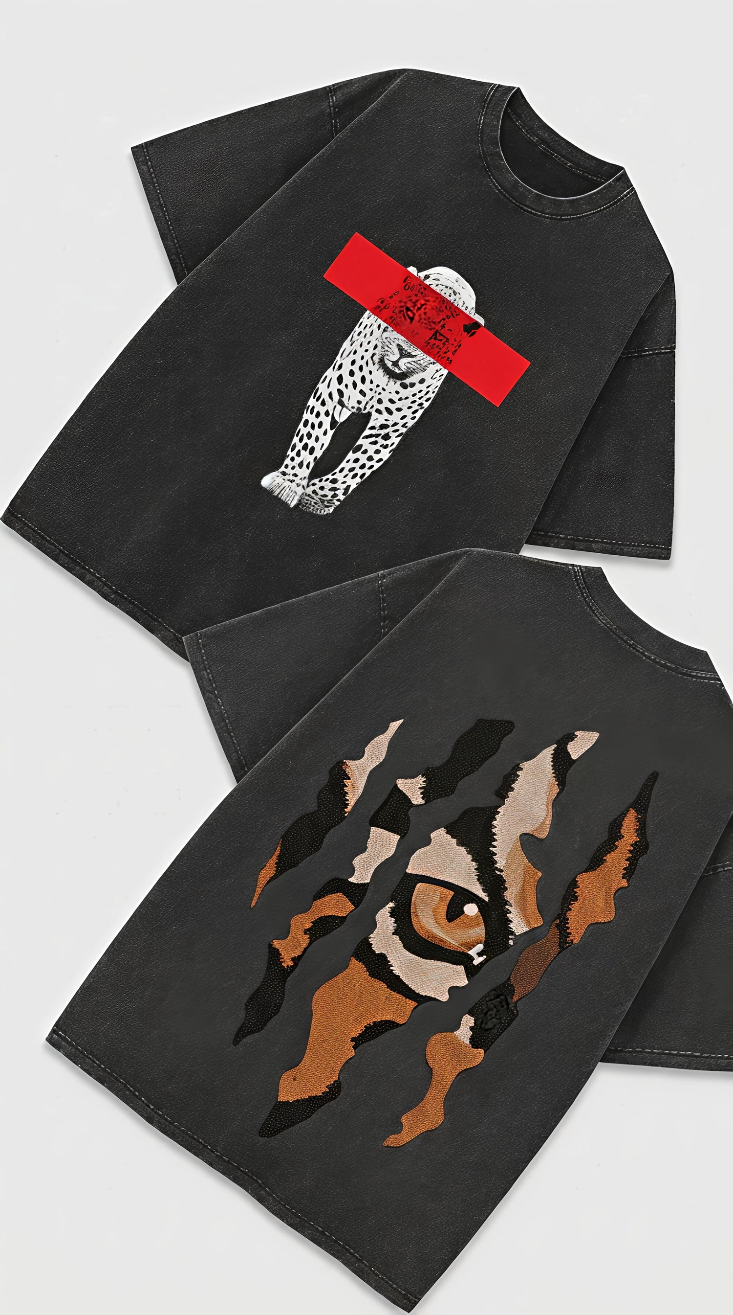 Predator Instinct - French Terry Cotton T-shirt.