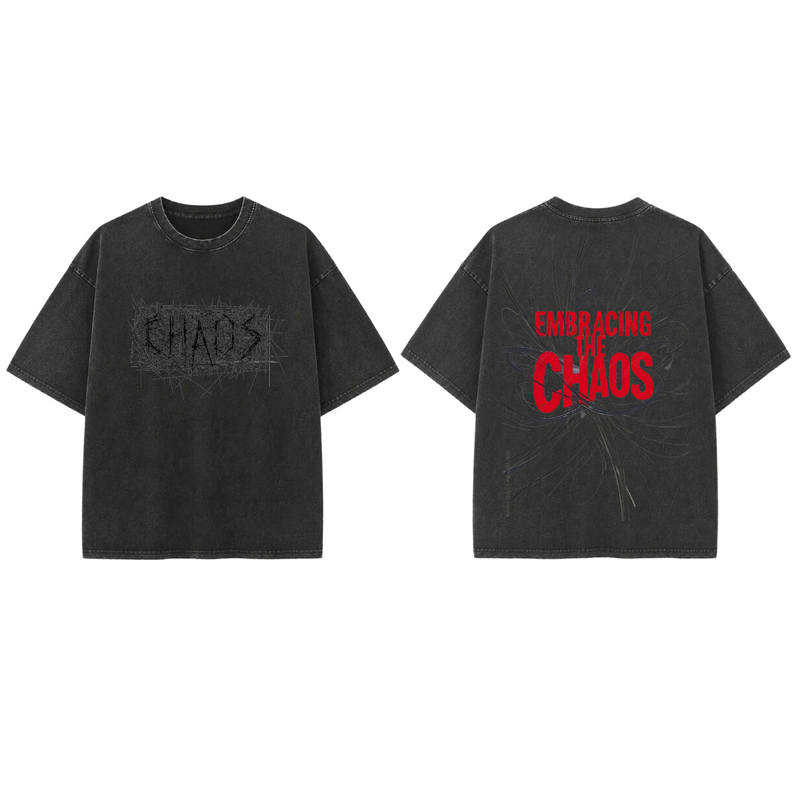 CHAOS - French Terry Cotton T-shirt.