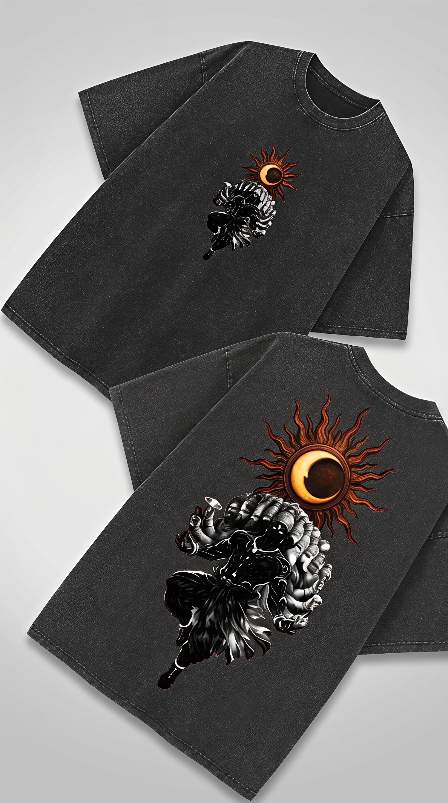Mythological Figure - French Terry Cotton T-shirt.